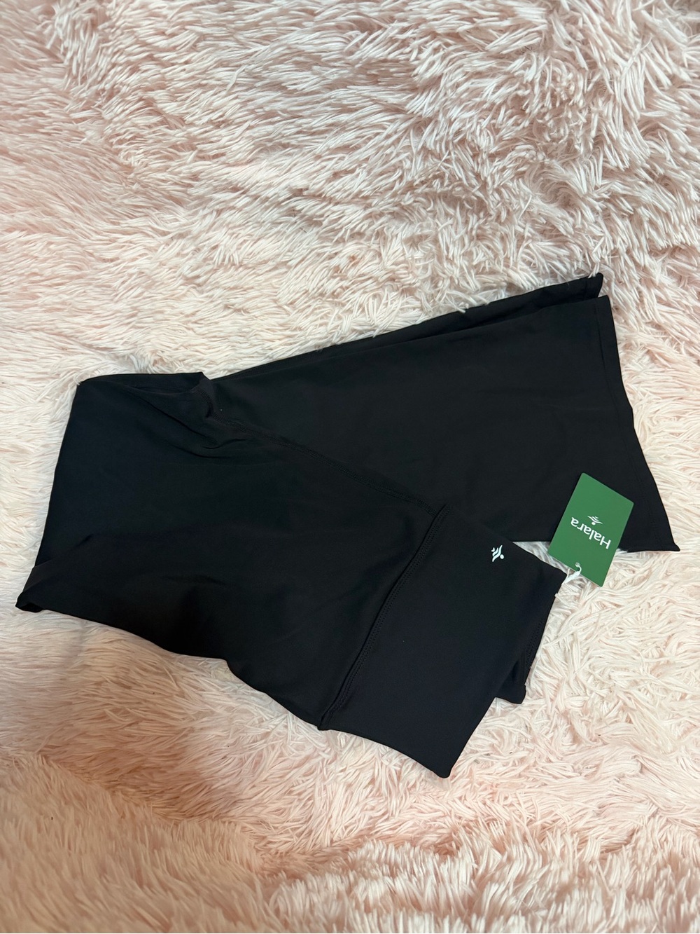 NWT halara flare Black High-Waist Leggings